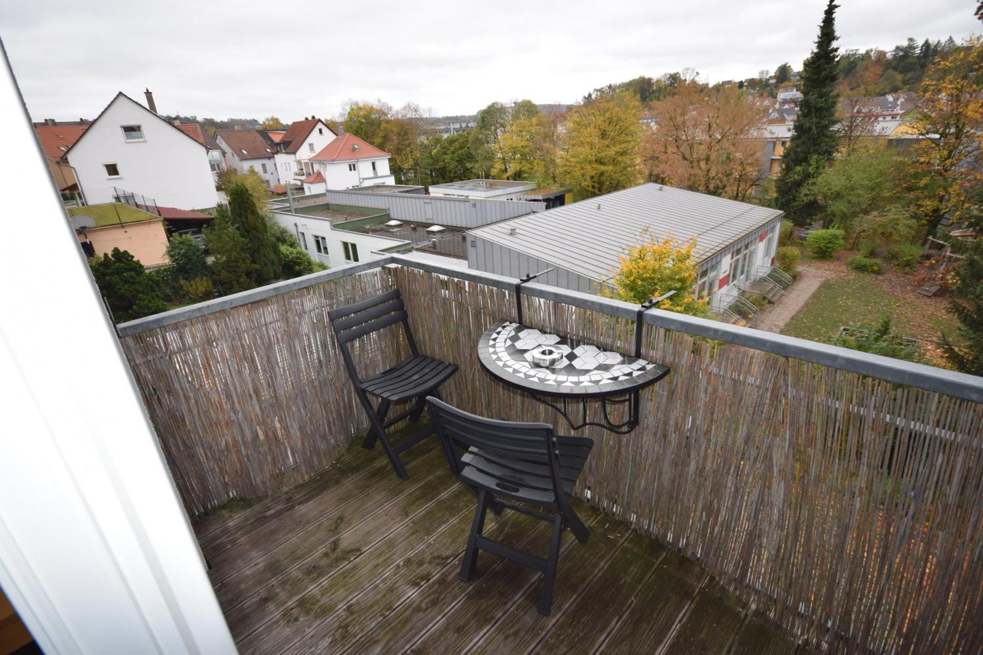 Nestwerk Komfort R23-12 - Balkon, Arbeitsplatz & Zentrumsnah Biberach an der Riß Extérieur photo